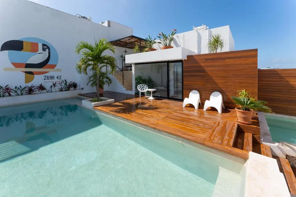 Loft Zilha 42 Playa Del Carmen 아파트 멕시코